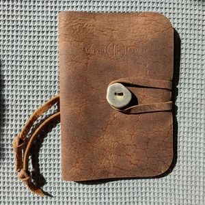Bison Leather Field Journal Cover